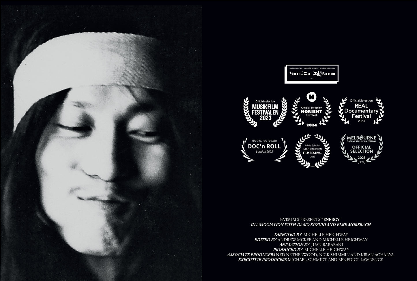 Energy : A Documentary About Damo Suzuki (2022) DVD LIMITED EDITION RELEASE