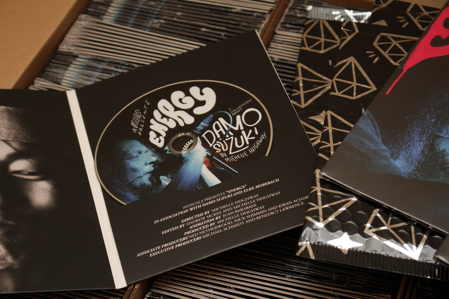 Energy : A Documentary About Damo Suzuki (2022) DVD LIMITED EDITION RELEASE