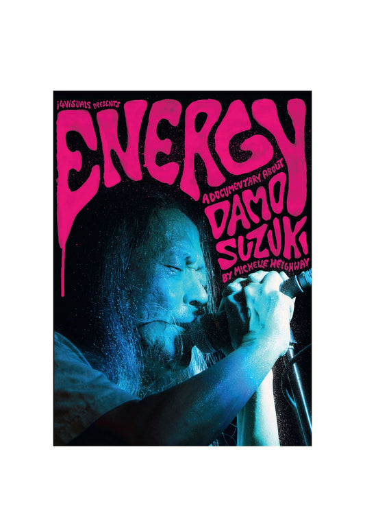 Energy :  A Documentary About Damo Suzuki (2022) DVD  LIMITED EDITION RELEASE