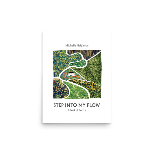 Step Into My Flow – Paperback Debut Poetry Book (Pre-Order, Dispatches 1 September 2025)