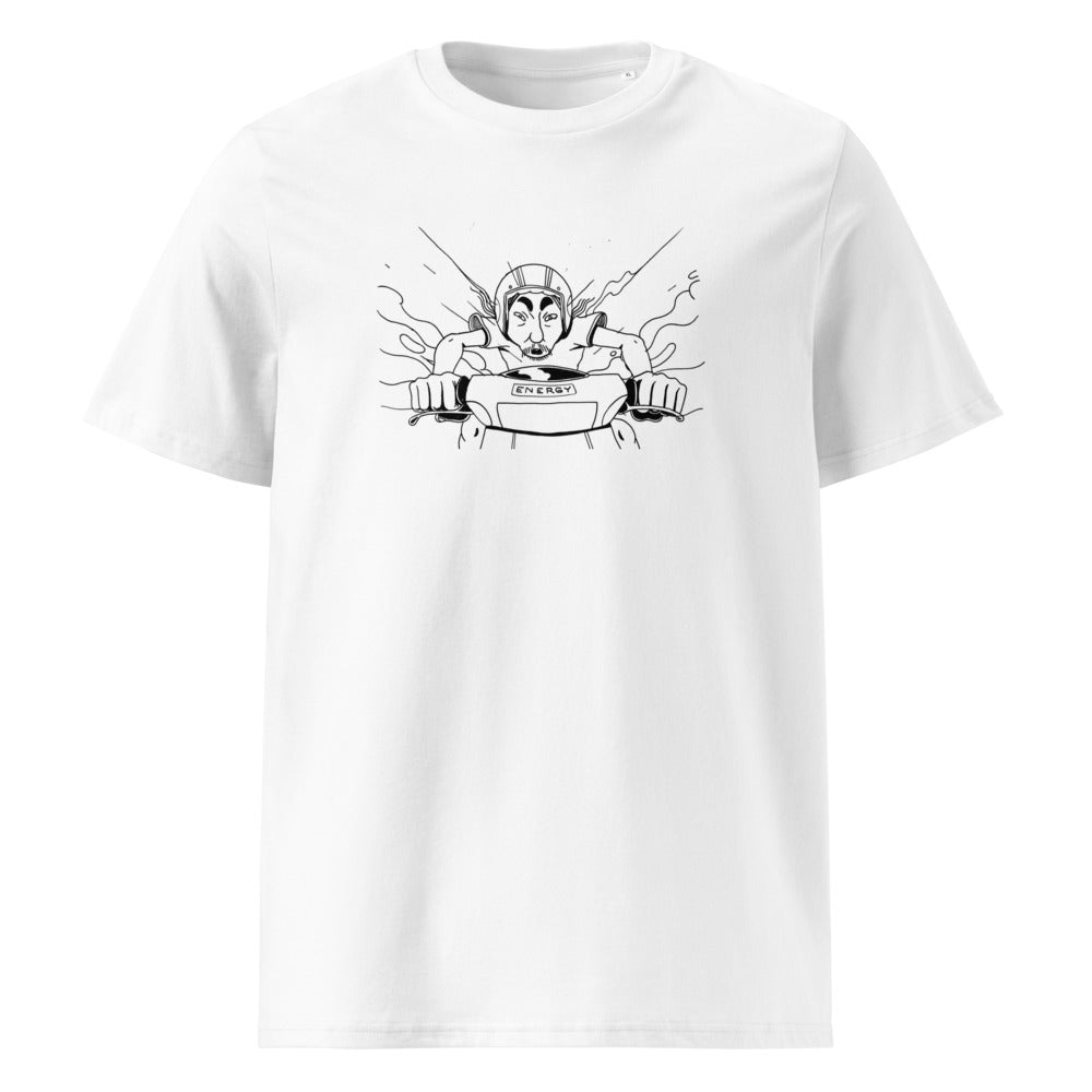 ENERGY: A Documentary About Damo Suzuki – Bike Edition Unisex Organic Cotton T-Shirt